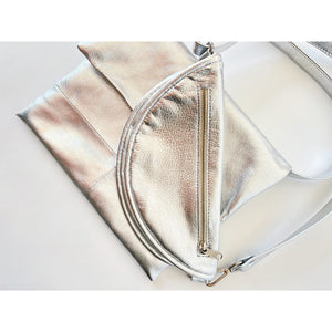 
                  
                    Metallic Sling Bag, small
                  
                